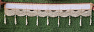 (Design No.3) Premium Designer Door Hanging Toran 43 Inch | Red, White & Green Stone Embellished Bandhanwar | Pearl Tassel Festive Door Decor