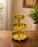 1 pcs Premium Golden Metal 3-Tier Urli Stand for Ganpati Decore/ Home Décor | Elegant Flower & Rose Petal Holder | Pooja, Festive Decoration & Table Centerpiece |