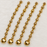(Design No.15) Premium Golden Bead Side Door Hanging | 31.5 Inch Decorative Hanging | Elegant Home & Festive Décor