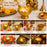 4 Pcs Premium Metal Urli Bowls | Decorative Urli for Pooja, Flowers, Diya, Dry Fruits & Festive Decoration