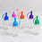 Plastic rangoli squeeze bottle, Rangoli Colour Powder Tube Kit For Diwali Decoration Items Bottles for decorate rangoli for Diwali Navratri New Year Festival.