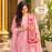(1 Pcs )Designer Red Traditional Khes | Embroidered Wedding & Festive Khes | Traditional Shagun & Pooja Khes