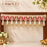 (Design No.2) Premium Kalash Designer Door Hanging Toran 40 Inch | Red & White Traditional Bandhanwar with Pearl Tassels | Festive Door Decor