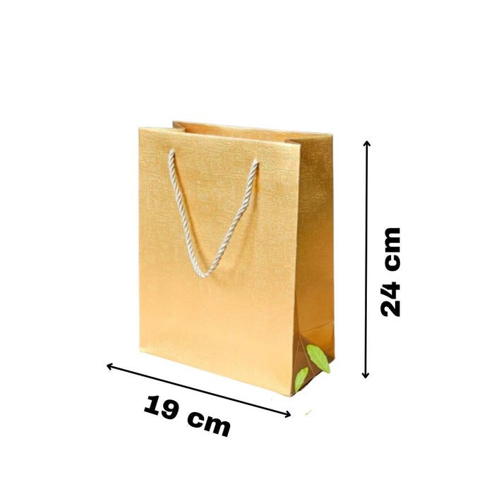 Gift Paper Bags - 6 x 3 x 9 Inches - Best Paper Bags Manufacturer and Paper  Bags Exporter in India - Eco Bags India