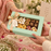 Paper Mailer Box with Window | Premium Gift & Bakery Packaging Box | Available in Peach & Mint Green L6 × H8.5 × W2 Inch