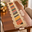 1 Pcs Traditional Indian Table Runner with Decorative Border | Ethnic & Festive Table Decor