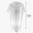 Biodegradable Clear Dome Lid Cup  | Eco-Friendly Dessert & Beverage Cup  | 10 Inch Height | 2 Inch Base