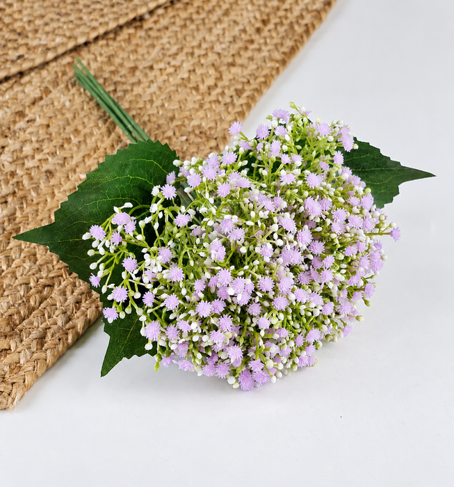 Artificial Baby’s Breath Flower Bunch | Fabric Gypsophila Bouquet for Home Decor, Bedroom, Balcony, Garden, Table Centerpiece, Wedding & Party Decoration