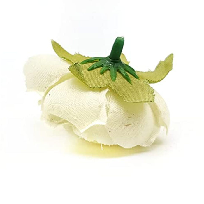 Artificial Peony Rose Flower Head -3 cm
