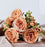 1 Pcs Artificial Rose Peony Fake Flowers Sticks Bunch Decorative Items for Home Decor & New Year Decoration Plants (Without Vase Pot)