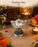 4 Pcs Metal Lotus Diya Urli  | Traditional Decorative Oil Lamp for Pooja, Home & Festive Décor | 2.5 Inch Width × 2 Inch Height