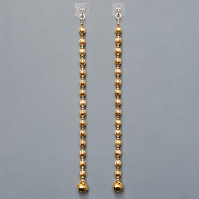 (Design No.14)Premium Golden Bead Side Door Hanging | 31.5 Inch Decorative Hanging Toran | Elegant Home & Festive Décor