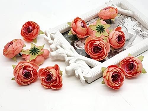 Artificial Peony Rose Flower Head -3 cm