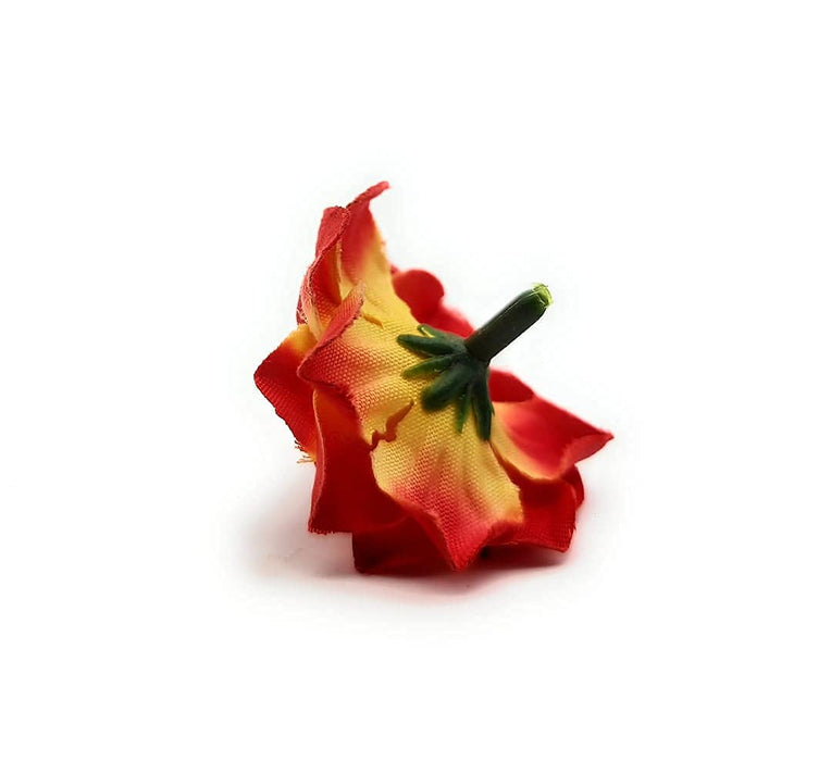 Artificial Eden Rose Flowers Head for Home Decoration and Craft (4 cm)