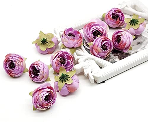Artificial Peony Rose Flower Head -3 cm