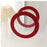 Translucent Bags Goodie Bags With Handle Gift bag, hamper bag, Carry Bags, shopping gift bag for Gifting, Presents, Packing, Return Gifts, Birthday, Events (Small)(16 X 6 X 18.5 CM) maroon