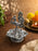 Metal Peacock Diya Urli – Traditional 5-Wick Decorative Oil Lamp for Pooja, Diwali & Home Décor | 5 Inch Height x 4 Inch Length