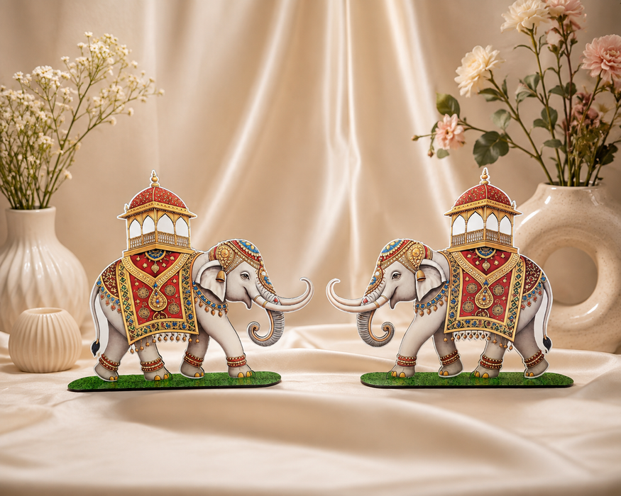 Janmashtami Mdf Cutouts with Stand | Perfect for Baby Shower, Janmashtami Decoration, Backdrop, Showpiece JSK
