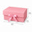 Collapsible  Without Magnet  Decorative Folding Paper Cardboard /Box with ribbon,DIY Box for Gift Hamper,Valentine Gifting,Wedding gifing.