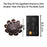Lotus Flower Design Agarbatti Stand Incense Holder Ash Catcher Metal for Pooja, Office, Mandir,Shree Holi Pooja, Wedding & Many More Spiritual Events, Insence Burner (Bronze 2)