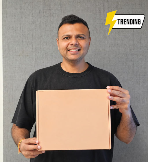 Mailer Box Multipurpose Premium Mailer Cardboard  Gift Box  for Gifting, Hampers, Return Gifts, Brownies, Dry Fruits & Corporate Gifts 12 × 10 × 2 INCH
