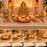 1 Pcs Traditional Indian Table Runner with Decorative Border | Ethnic & Festive Table Decor