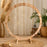 Premium Foldable Mandap / Makhar / Wooden Backdrop Stand | Available in Round, Hexagon & Arch Shapes | Elegant Event Decoration Frame