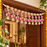 (Design No.5) 1 pcs  Premium Pink Rose Floral Toran 40 Inch | Elegant Pearl & Golden Door Hanging Decoration |