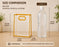 Small Size ( 18 X 8 X 26 CM )Transparent Bag Goodie Bags, Clear Gift Bag, Hamper Bag,Carry Bags,Shopping Gift Bag,Gifting,Presents,Return Gifts,Birthday,Festivals,Events