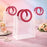Translucent Bags Goodie Bags With Handle Gift bag, hamper bag, Carry Bags, shopping gift bag for Gifting, Presents, Packing, Return Gifts, Birthday, Events (Medium) (22x21cm)