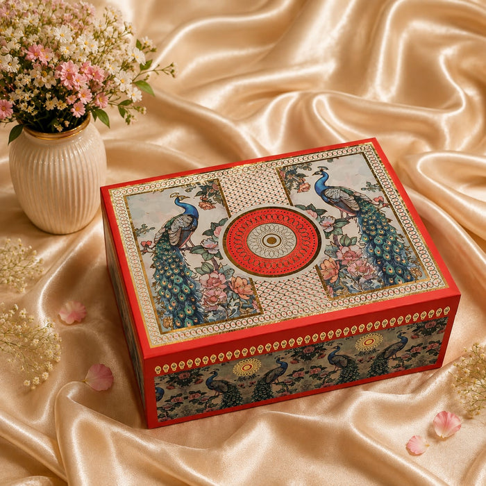 Premium Foldable Rigid Magnetic Box | Elegant Traditional Design for Luxury Gifting & Hamper Packing Premium Foldable Multipurpose Gift Box – 6 Elegant Designs |