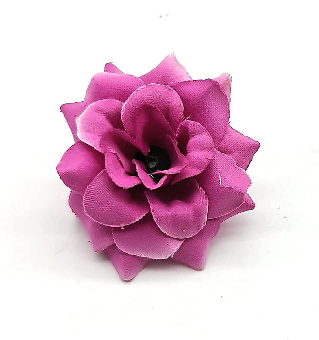Artificial Eden Rose Flowers Head for Home Decoration and Craft (4 cm)