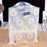 Daisy Print  Plastic Gift Bag with Handle | Transparent Carry Bag for Gifts, Hampers & Return Favours