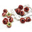 Artificial Peony Rose Flower Head -3 cm
