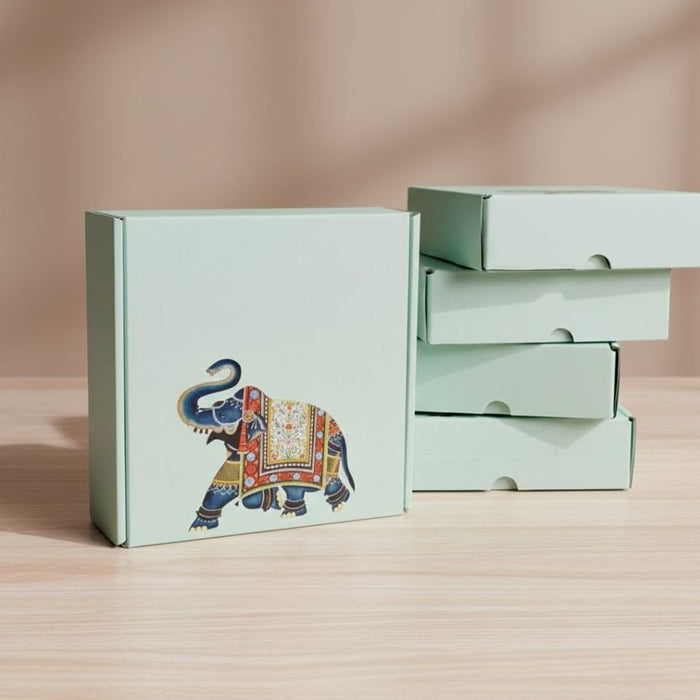 (8x 8 x 2 inch) Multipurpose Decorative Folding Paper Cardboard Box DIY Box for Gift Hamper,Wedding gifing.(best seller product)