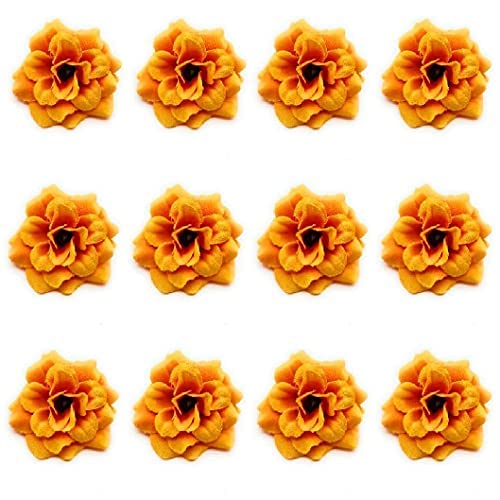 Artificial Eden Rose Flowers Head for Home Decoration and Craft (4 cm)