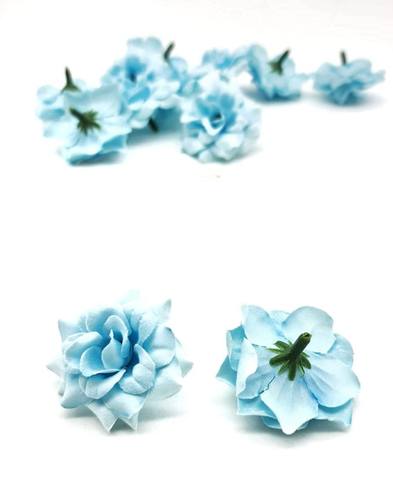 Artificial Eden Rose Flowers Head for Home Decoration and Craft (4 cm)