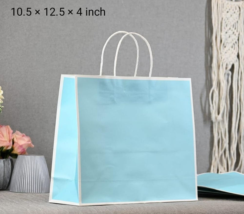Large Size  (27X32X11 cm) Paper Bags With Handle Gift Paper bag, Carry Bags, gift For Valentine Gifting, marriage Return Gifts, Birthday, Wedding, Party, Season's Greetings