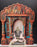 3D Look Foldable Wooden Mandap Backdrop | Peacock & Floral Design | Ganesh Chaturthi, Janmashtami, Durga Pujo, Navratri & Diwali Home Temple Decor