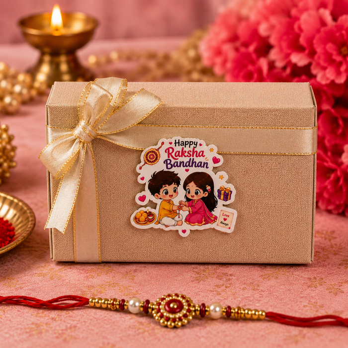 12 pcs  Raksha Bandhan MDF Cutouts (2 to 3 inches ) | 6 Assorted Designs × 2 Each | Decorative Craft Embellishments for Rakhi Hampers, Gift Boxes & DIY Projects
