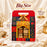 Maroon Rajwadi Gift Hamper Box with Window cardboard  | Premium Return Gift & Hamper Packaging Box |