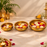 (Design No.43) 1 set (3 pcs) Luxury Golden Metal Urli Bowl with Intricate Embossed Design | Traditional Decorative Bowl for Diwali, Pooja, Wedding, Floating Flowers & Festive Home Décor |