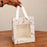 Premium Marble Print Paper Gift Bag with Window | 20 × 15 × 10 CM | Elegant Hamper & Return Gift Bag