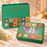 Premium Green Floral Printed Gift Hamper Box with Transparent Window | 11 × 8 × 3 Inch | Elegant Gift Packaging Box