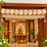 (Design No.17) Pink & OFF white Floral Toran 42 Inch | Elegant Pearl & Golden Lace Door Hanging Decoration | Festive, Wedding & Pooja Décor