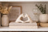 Heart Shape Resin Showpiece, Love, Home Decor Showpiece – Elegant Resin Art Design for Valentine, Bedroom Décor, Decorative Room Enhancement
