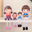 Hanging Legs Showpiece Cute Boy and Girl, Toy Cute Couple Statue Figurines Decorative for Home Decor, Living Room, Table Decoration, Gift for Girlfriend, Boyfriend