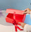 Collapsible Magnetic Gift Box with Satin Ribbon | Premium Folding Rigid Cardboard Box for Gift Hampers, Wedding, Valentine & Multipurpose Packaging