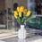 Artificial Tulip Lily Flower Sticks for Home Decor, Bedroom, Office, Living Room, Table Decor, Rakshabandhan Fetivals & Anniversary Decoration (without Vase Pot)