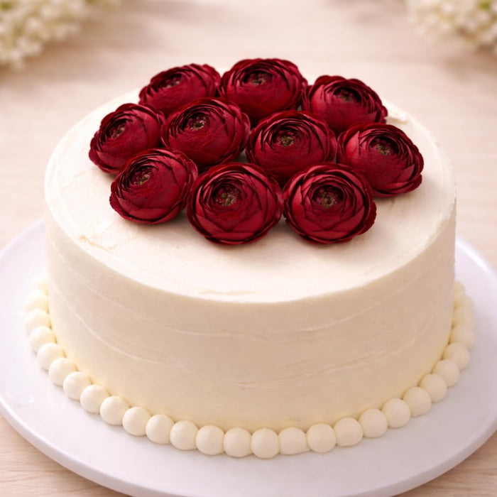 Artificial Peony Rose Flower Head -3 cm